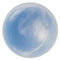 12K clouded skydome HDRi panorama